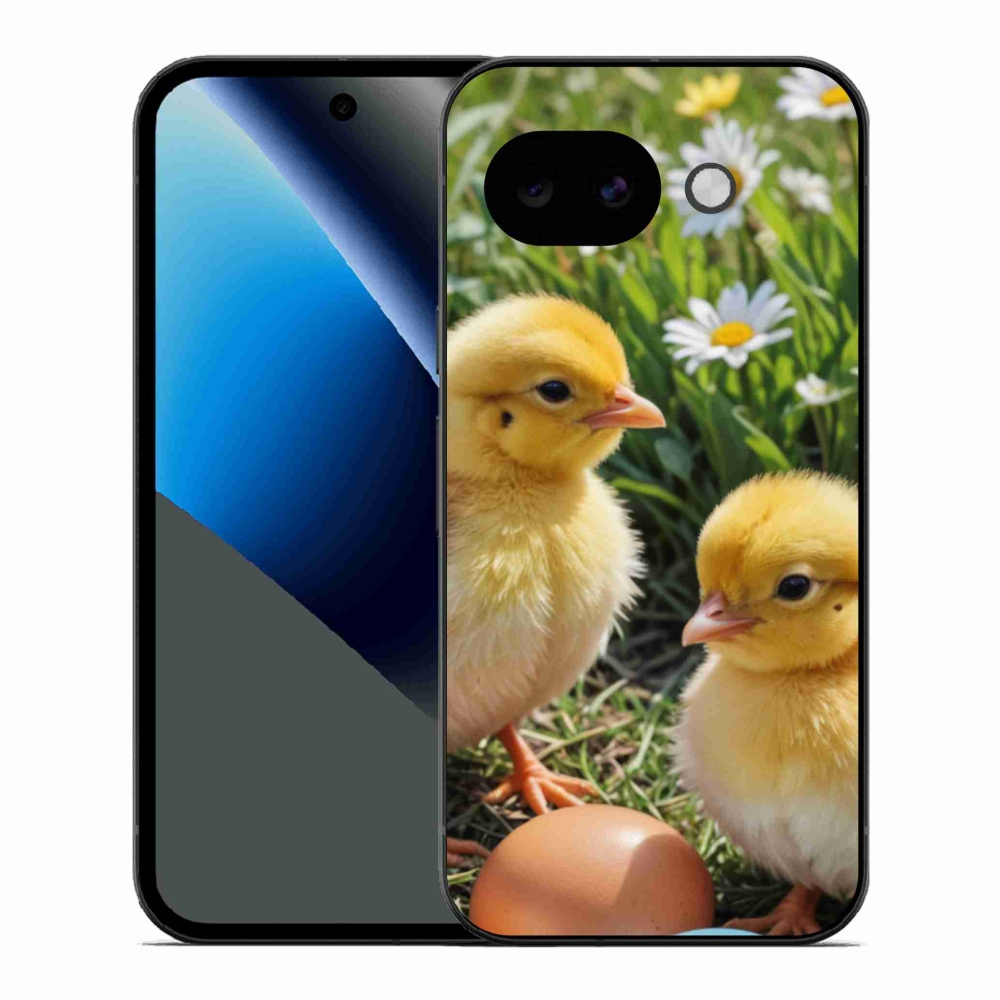 Zselés borítás mmCase a Google Pixel 10a számára - csibék