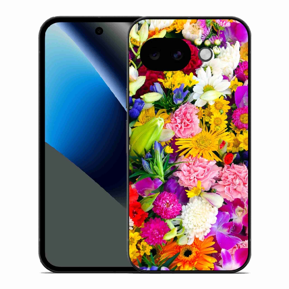 Gél borítás mmCase a Google Pixel 10a számára - virág 12