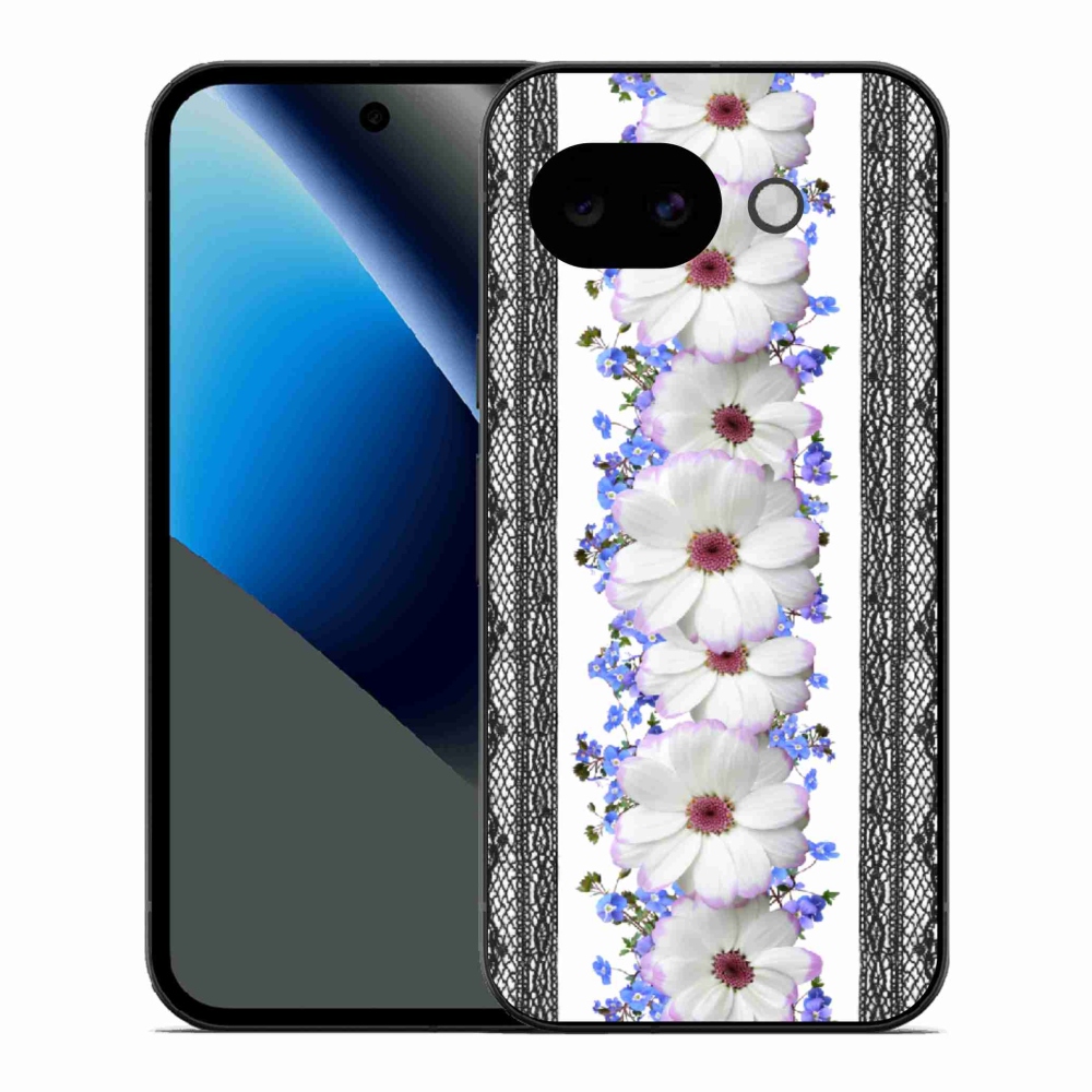 Gél borítás mmCase a Google Pixel 10a számára - virágok 8