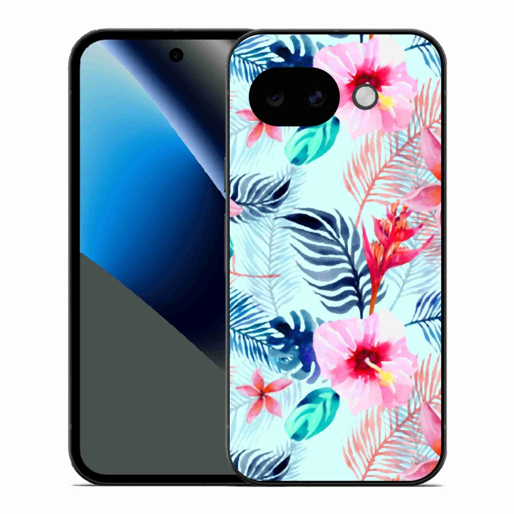 Zselés borítás mmCase a Google Pixel 10a készülékhez - virágok