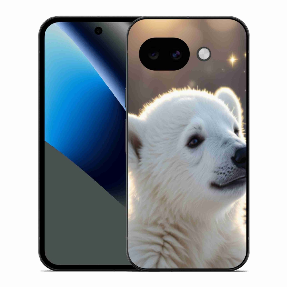 Zselés borítás mmCase a Google Pixel 10a készülékhez - jegesmedve