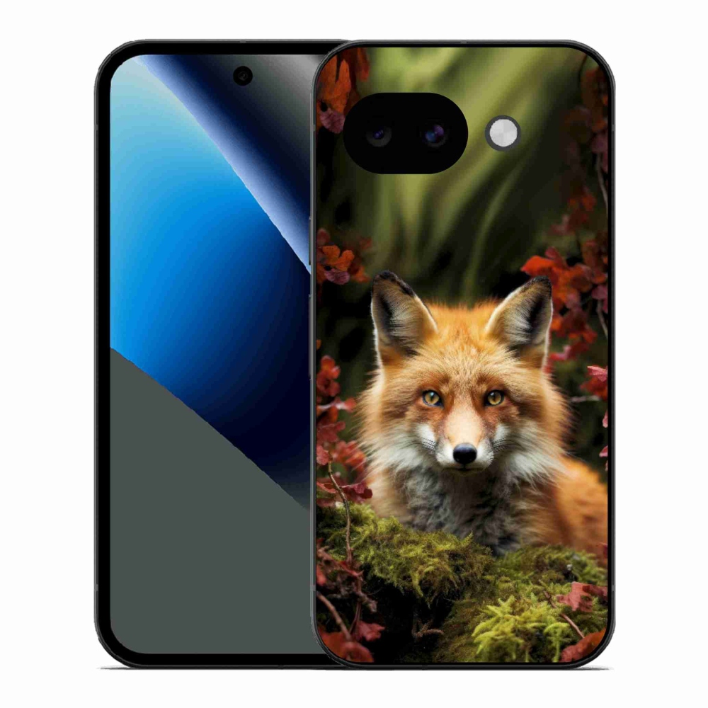 Gél borítás mmCase a Google Pixel 10a számára - róka az erdőben