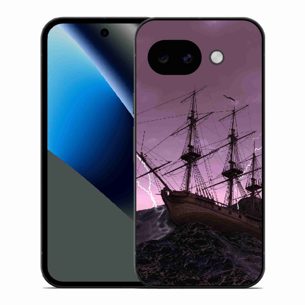 Gél borítás mmCase a Google Pixel 10a számára - hajó a viharban