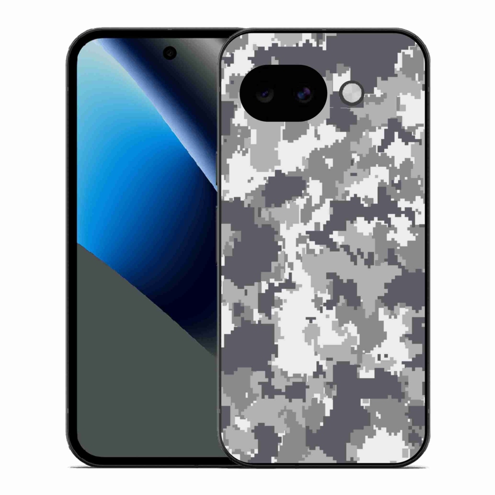 Zselés borítás mmCase a Google Pixel 10a számára - terepszínű minta 2