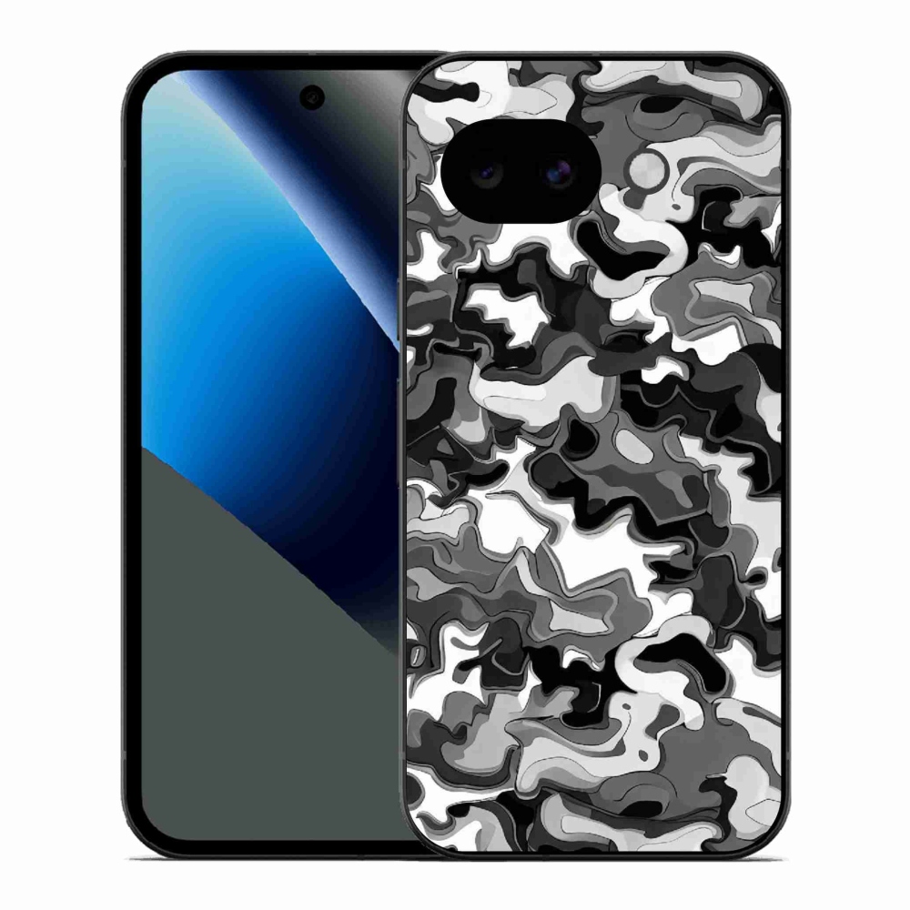 Zselés borítás mmCase a Google Pixel 10a készülékhez - terepszínű minta 3