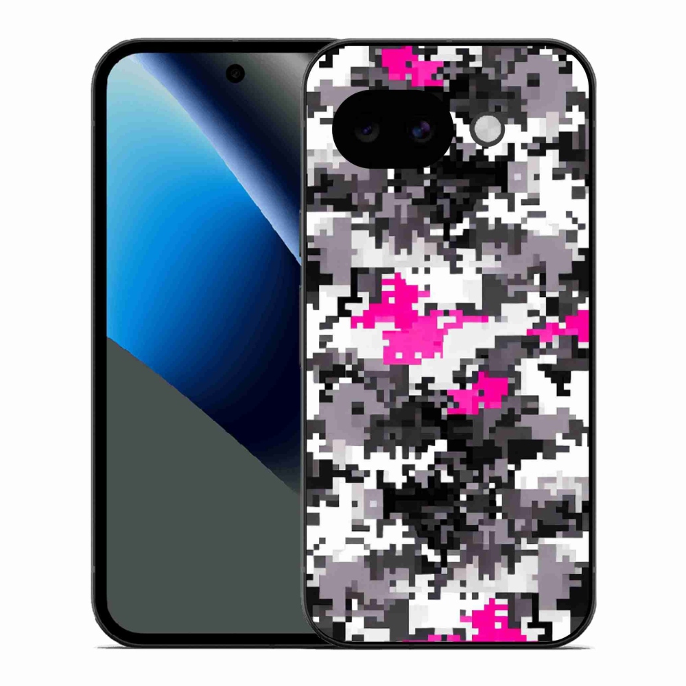 Zselés borítás mmCase a Google Pixel 10a készülékhez - terepszínű minta 4