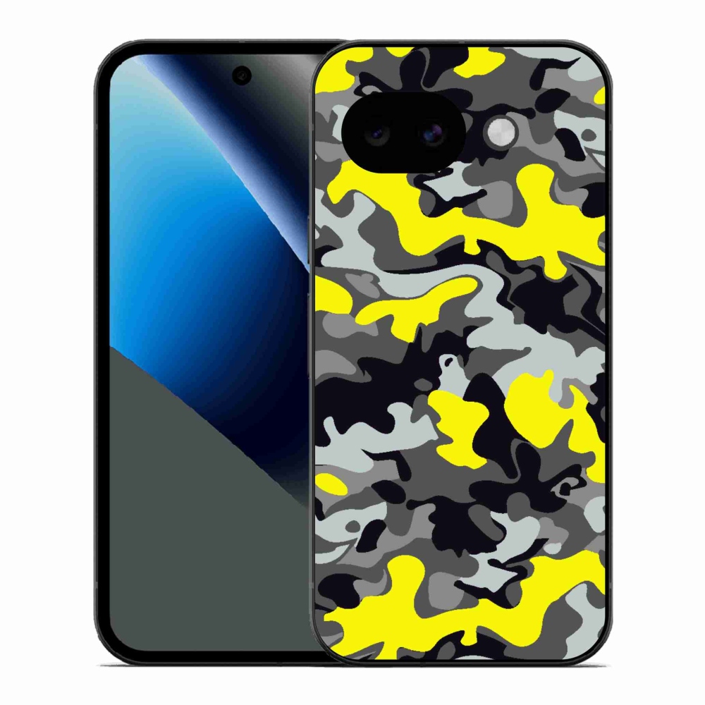 Zselés borítás mmCase a Google Pixel 10a készülékhez - terepszínű minta 6