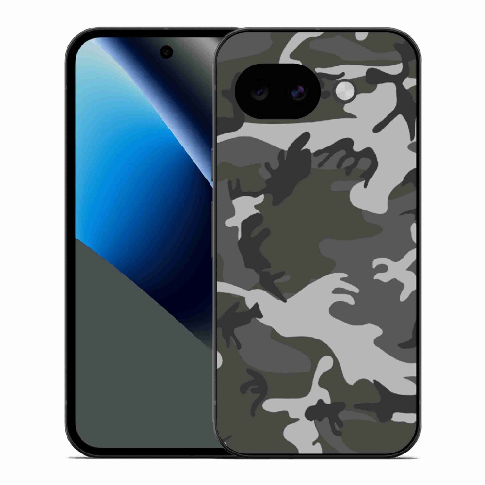 Zselés borítás mmCase a Google Pixel 10a készülékhez - álcázó minta