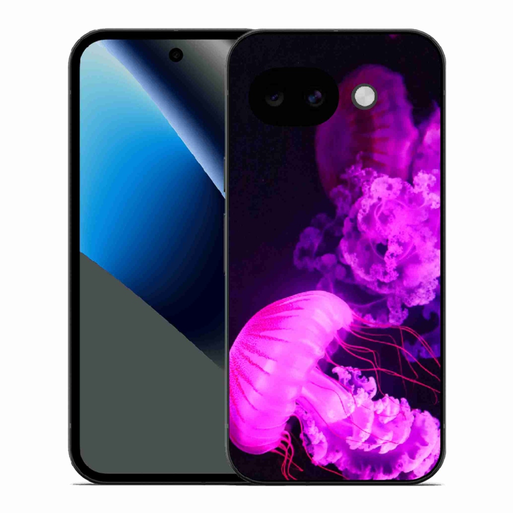 Zselés borítás mmCase a Google Pixel 10a készülékhez - medúza 1