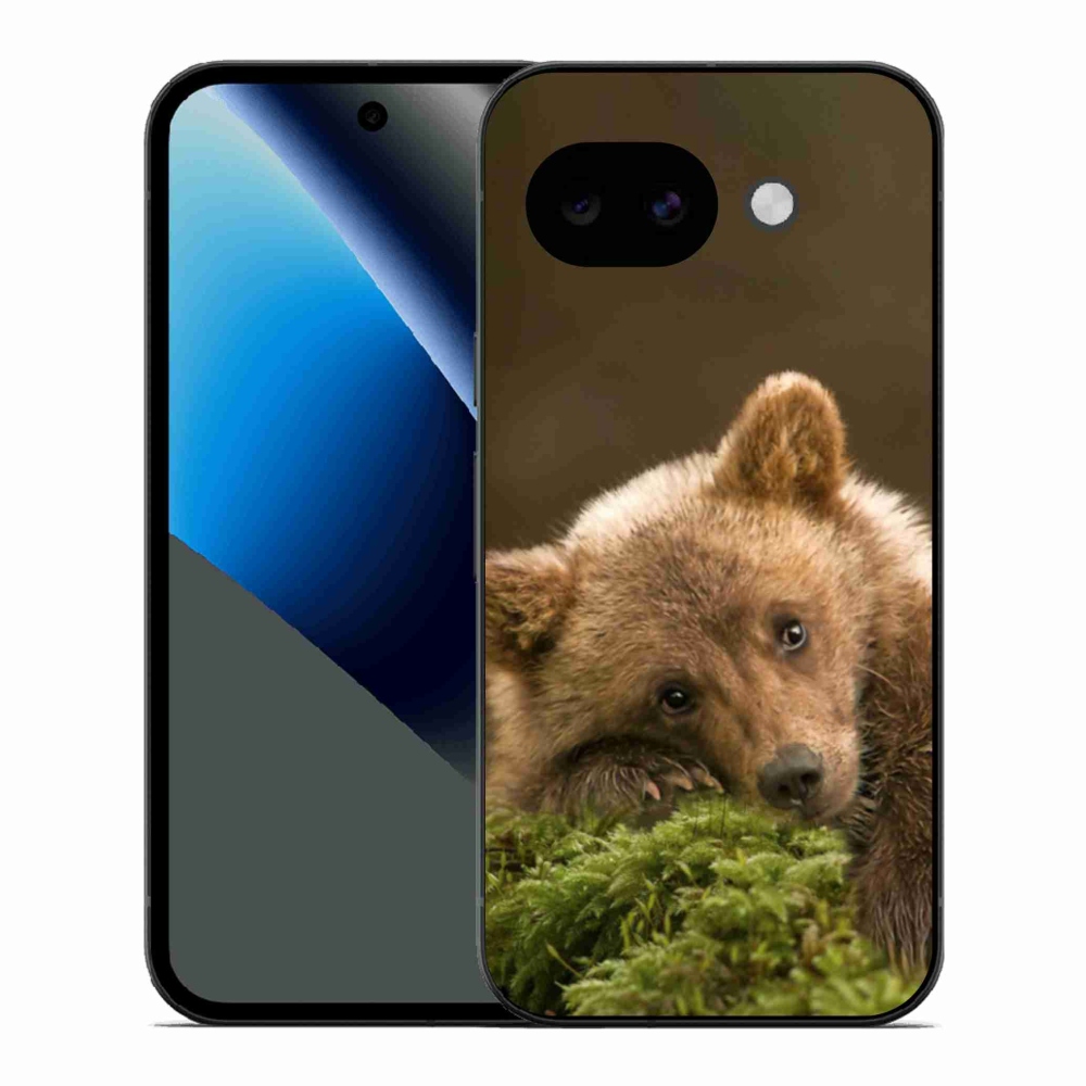 Zselés borítás mmCase a Google Pixel 10a készülékhez - medve