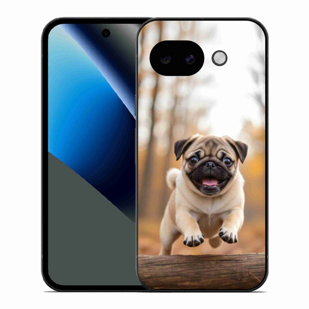 Zselés borítás mmCase a Google Pixel 10a számára - mopsz 2