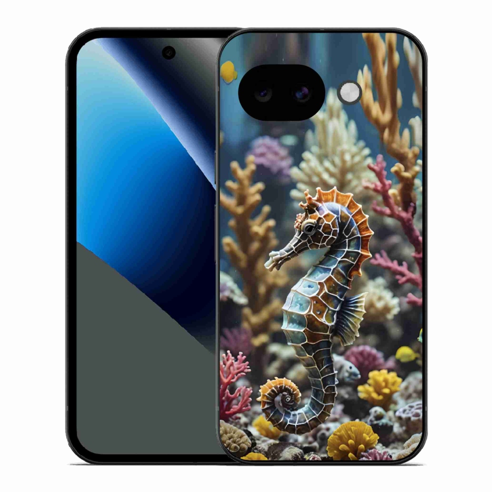 Zselés borítás mmCase a Google Pixel 10a készülékhez - csikóhal 2