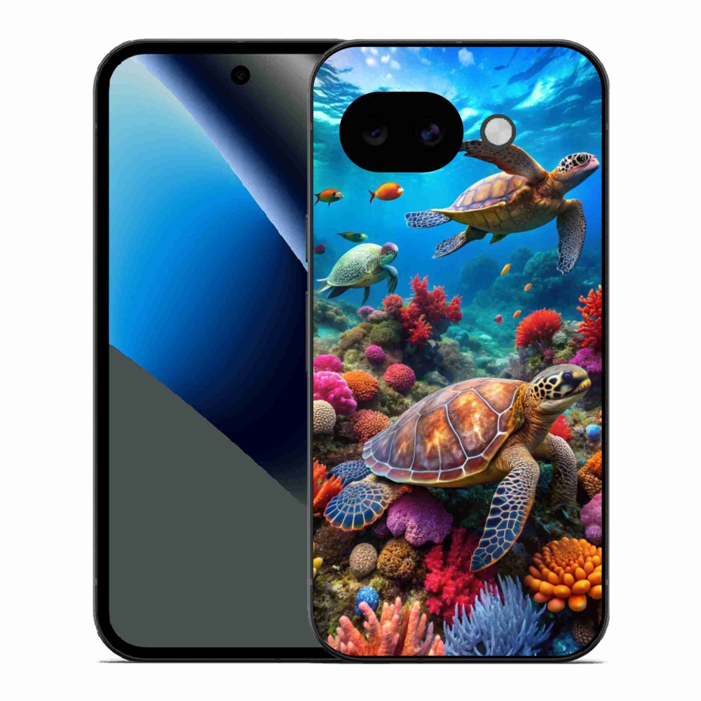 Zselés borítás mmCase a Google Pixel 10a készülékhez - Sea World 2