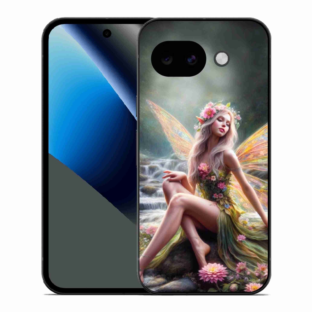 Gél borítás mmCase a Google Pixel 10a - pillangó nőhöz 1