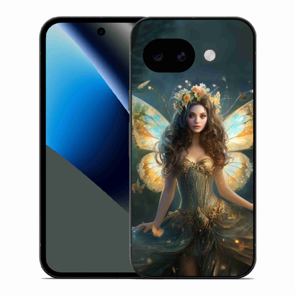 Gél borítás mmCase a Google Pixel 10a számára - pillangó nő