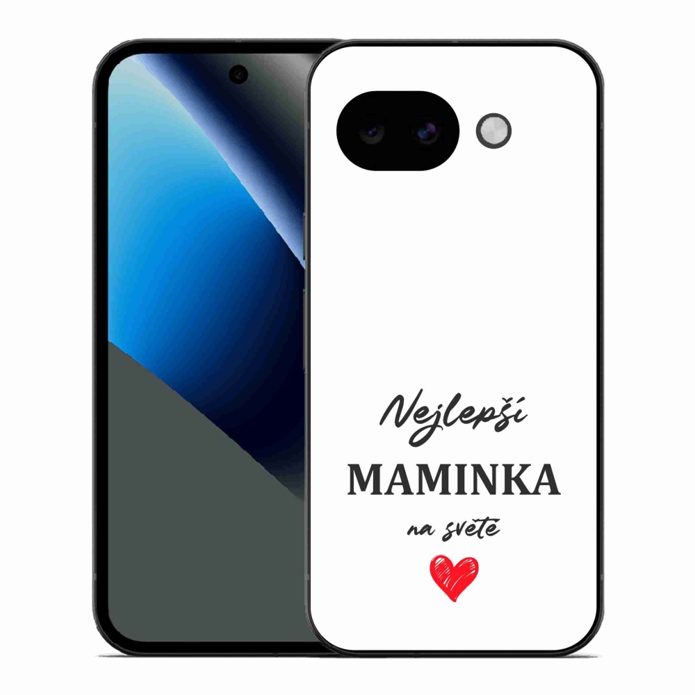 Gél borító mmCase a Google Pixel 10a számára - Best Mom 1 fehér háttér