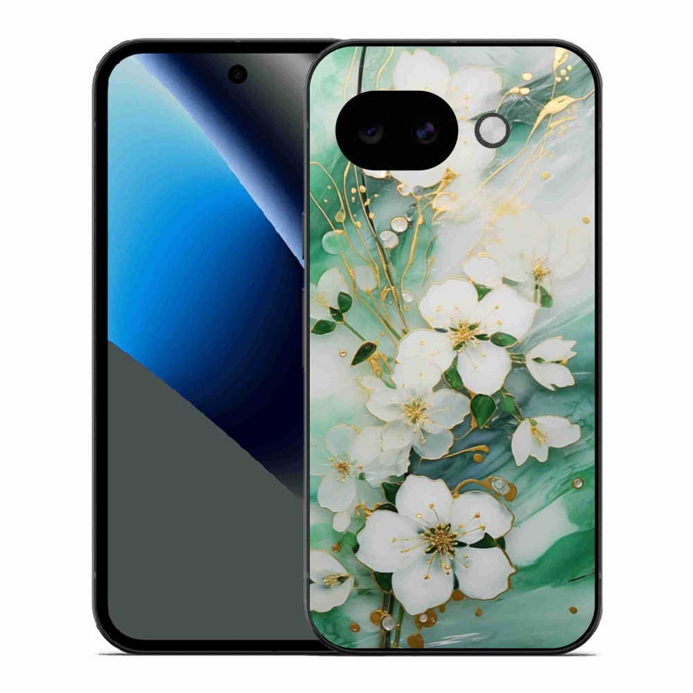 Gél borítás mmCase a Google Pixel 10a számára - finom virágok