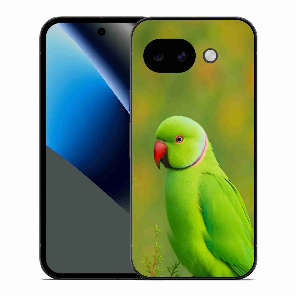 Gél borítás mmCase a Google Pixel 10a készülékhez - papagáj Alexander 2