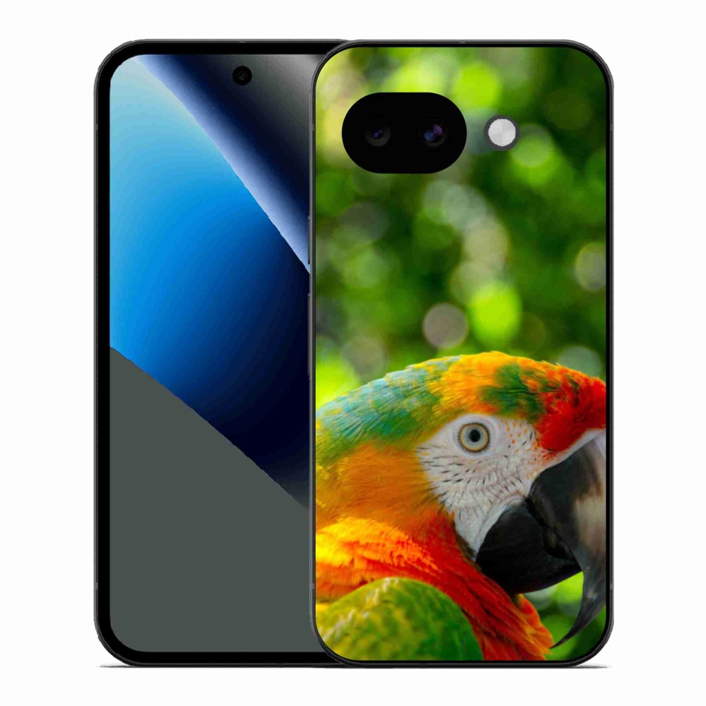 Gél borítás mmCase a Google Pixel 10a készülékhez - papagáj ara 3