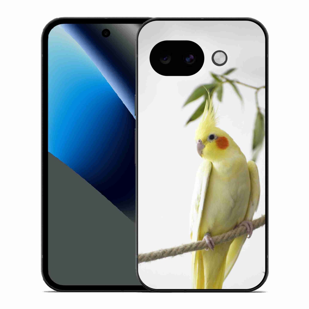 Gél borítás mmCase a Google Pixel 10a - papagáj korela chocholatá