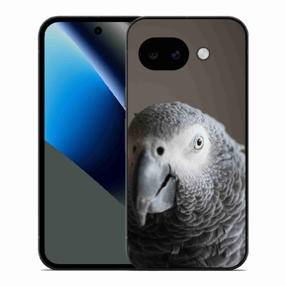 Zselés borítás mmCase a Google Pixel 10a számára - papagáj jacko 2