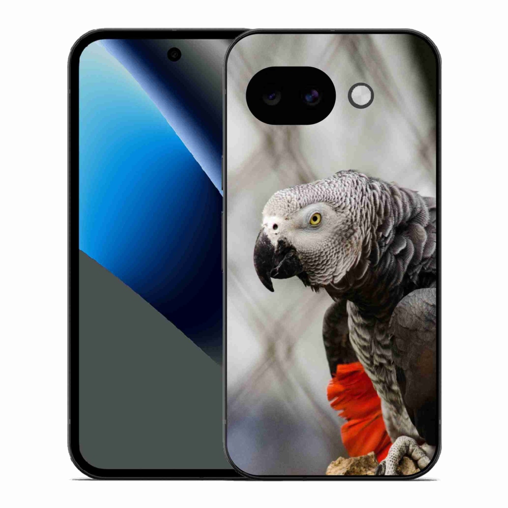 Zselés borítás mmCase a Google Pixel 10a számára - papagáj jacko 3