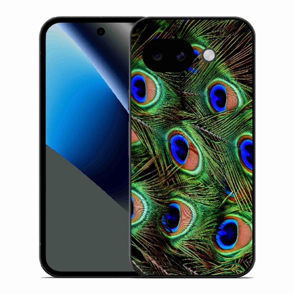 Zselés borítás mmCase a Google Pixel 10a készülékhez - pávatoll