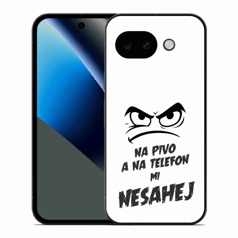 Gél borítás mmCase a Google Pixel 10a - sör motívum 2 fehér háttérrel