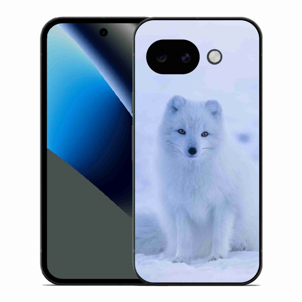 Zselés borítás mmCase a Google Pixel 10a készülékhez - polár róka