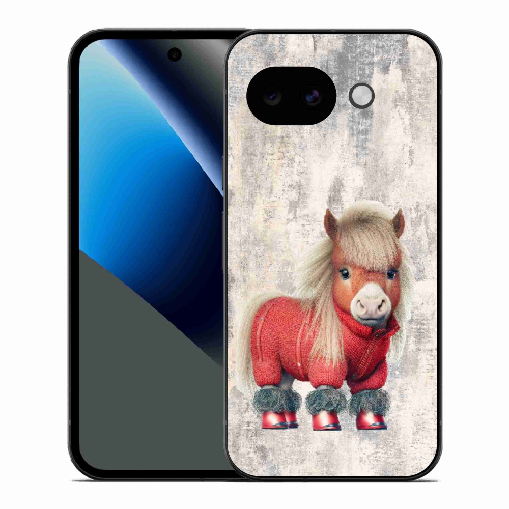 Gél borítás mmCase a Google Pixel 10a számára - póni pulóverben