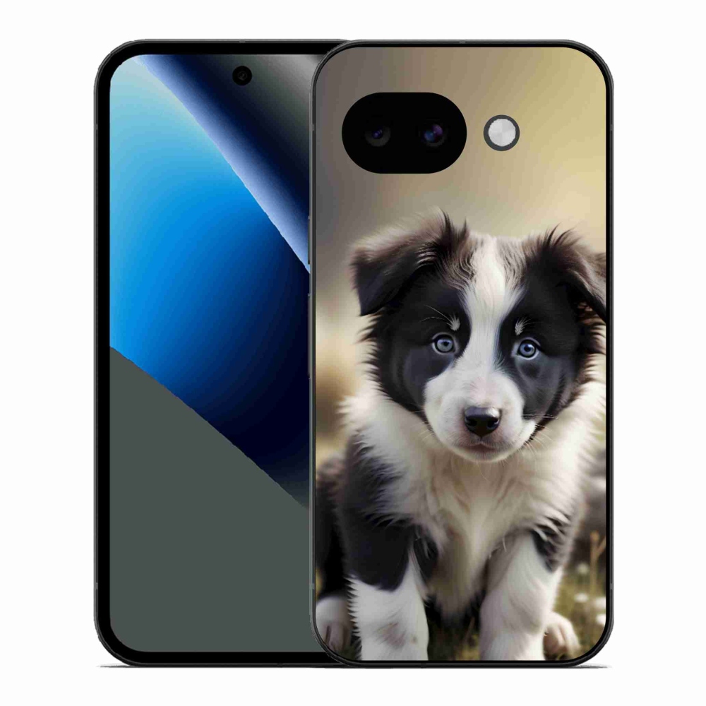 Gél borítás mmCase a Google Pixel 10a számára - aranyos border collie