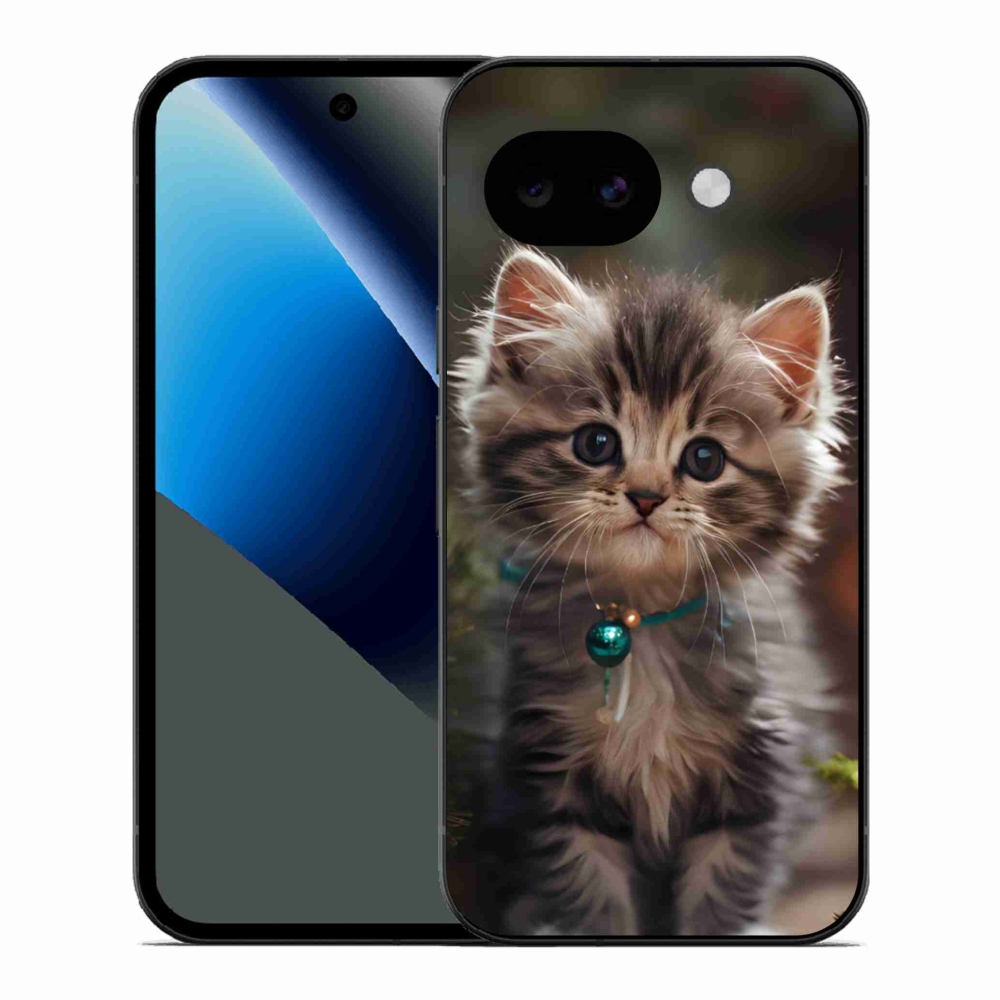 Gél borítás mmCase a Google Pixel 10a számára - aranyos cica 11