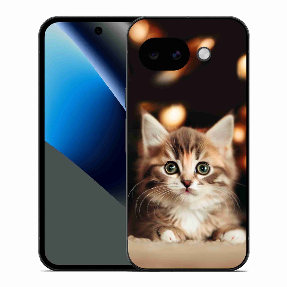 Gél borítás mmCase a Google Pixel 10a számára - aranyos cica 2