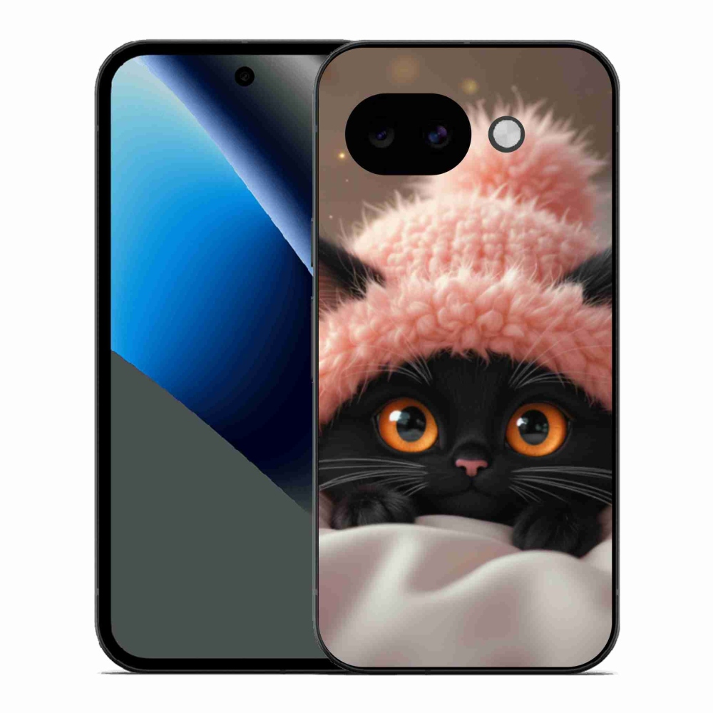 Gél borítás mmCase a Google Pixel 10a számára - aranyos cica 7