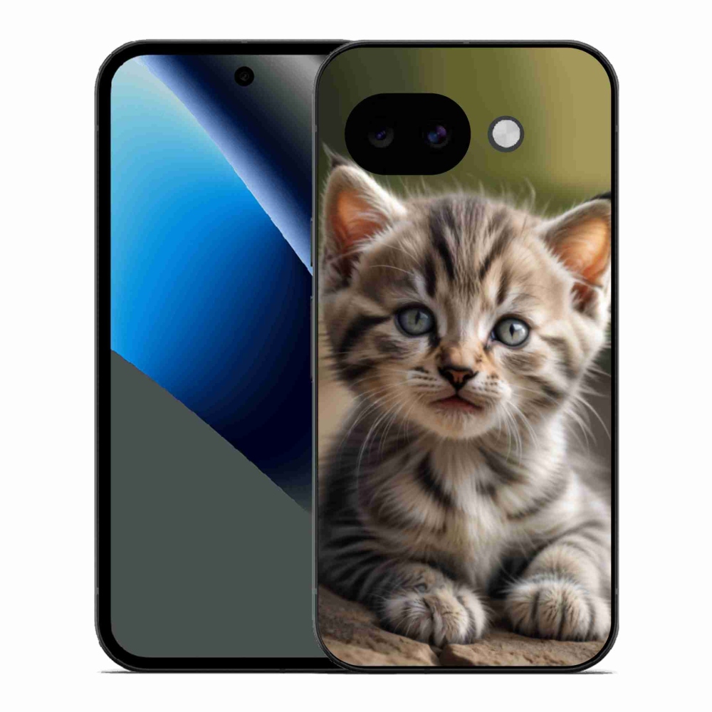 Gél borítás mmCase a Google Pixel 10a számára - aranyos cica 9