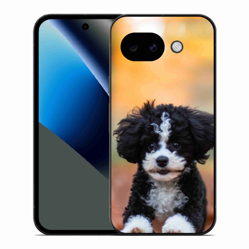 Gél borítás mmCase a Google Pixel 10a számára - aranyos kiskutya 2