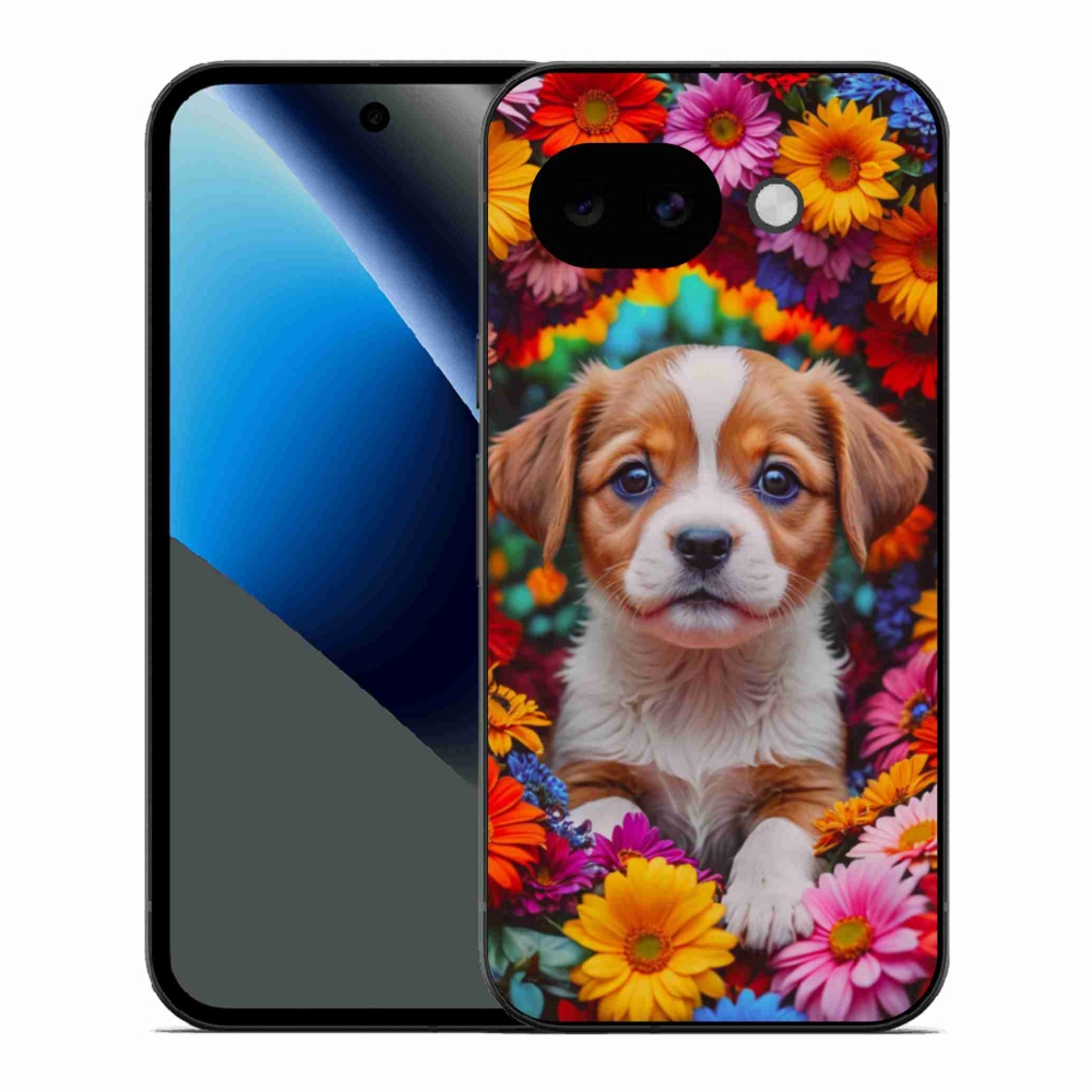 Gél borítás mmCase a Google Pixel 10a számára - aranyos kiskutya