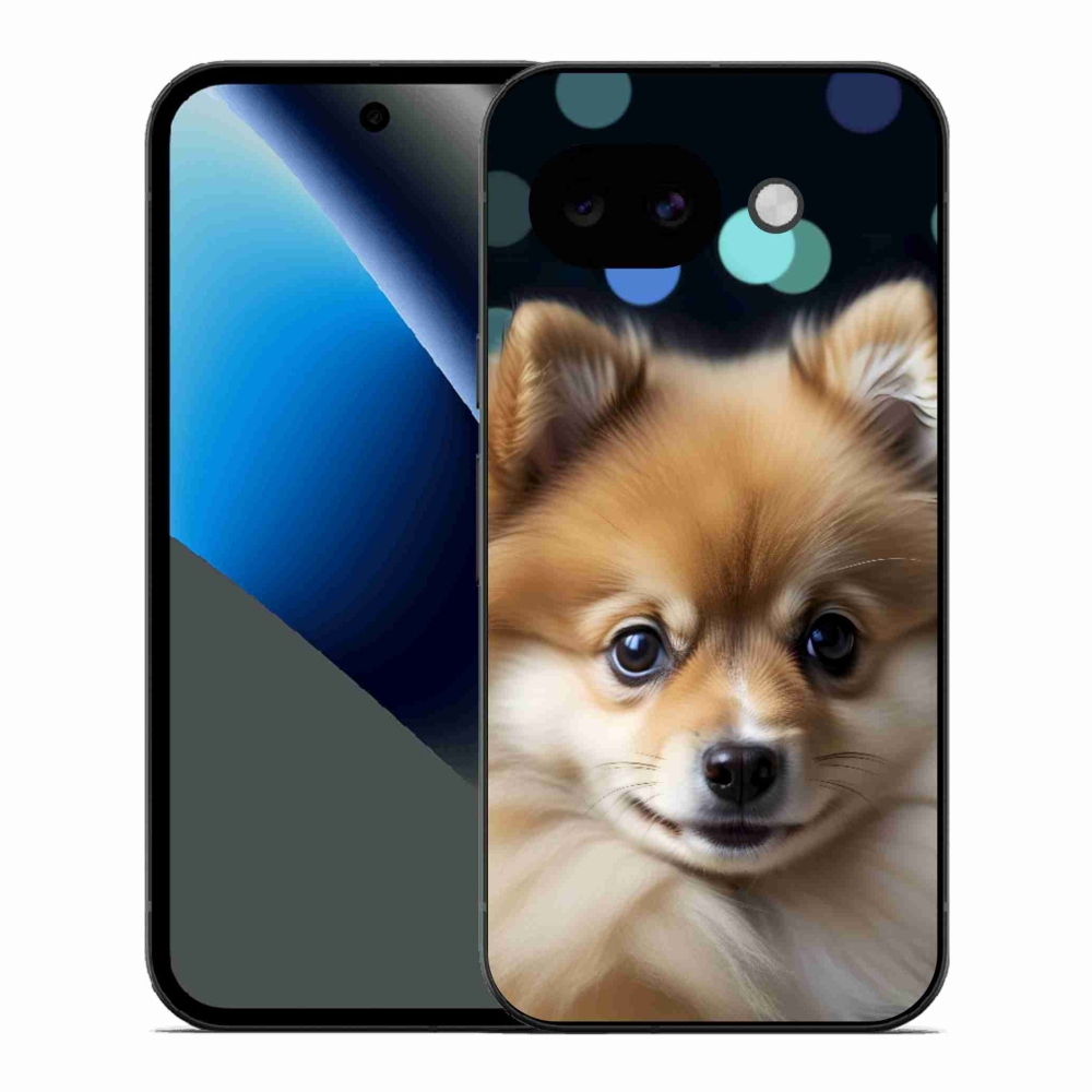 Gél borítás mmCase a Google Pixel 10a számára - aranyos pomerániai kutya
