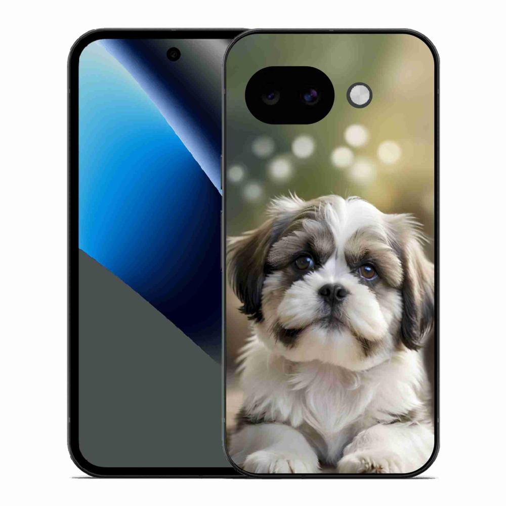 Gél borítás mmCase a Google Pixel 10a számára - aranyos shih-tzu