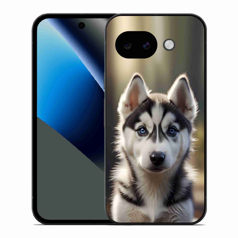 Gél borítás mmCase a Google Pixel 10a számára - aranyos szibériai husky