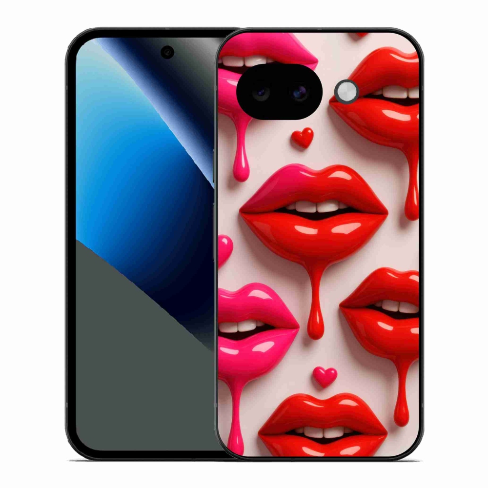 Gél védőburkolat mmCase a Google Pixel 10a készülékhez - Lips 2