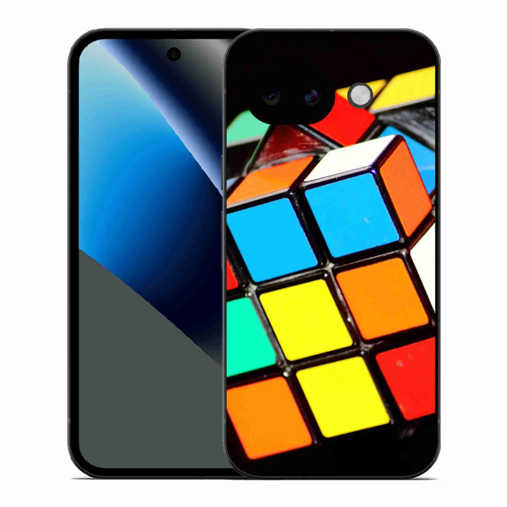 Gél borítás mmCase a Google Pixel 10a számára - Rubik-kocka