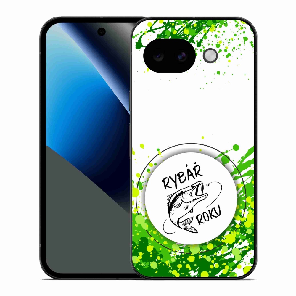 Gél borítás mmCase a Google Pixel 10a számára - Az év halászai fehér háttérrel