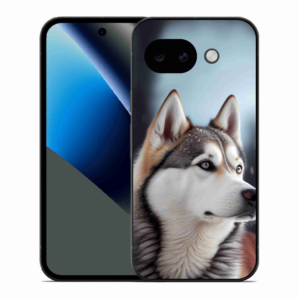 Gél borítás mmCase a Google Pixel 10a készülékhez - Szibériai Husky