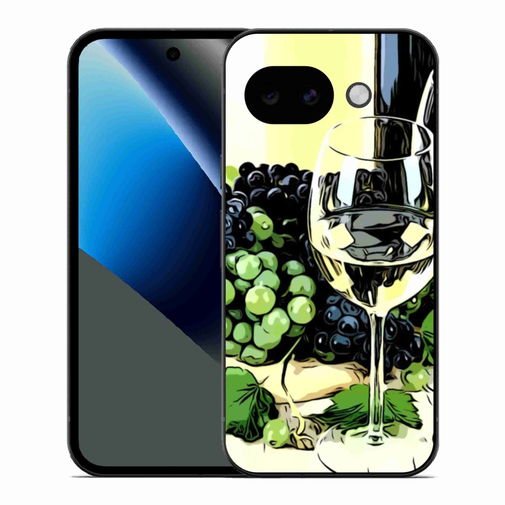 Gél borítás mmCase a Google Pixel 10a készülékhez - pohár bor