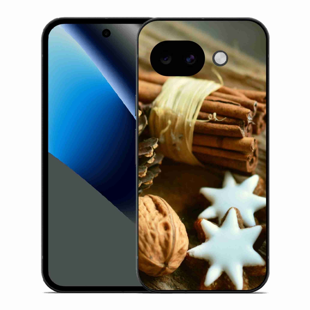 Gél borítás mmCase a Google Pixel 10a készülékhez - fahéj és mézeskalács