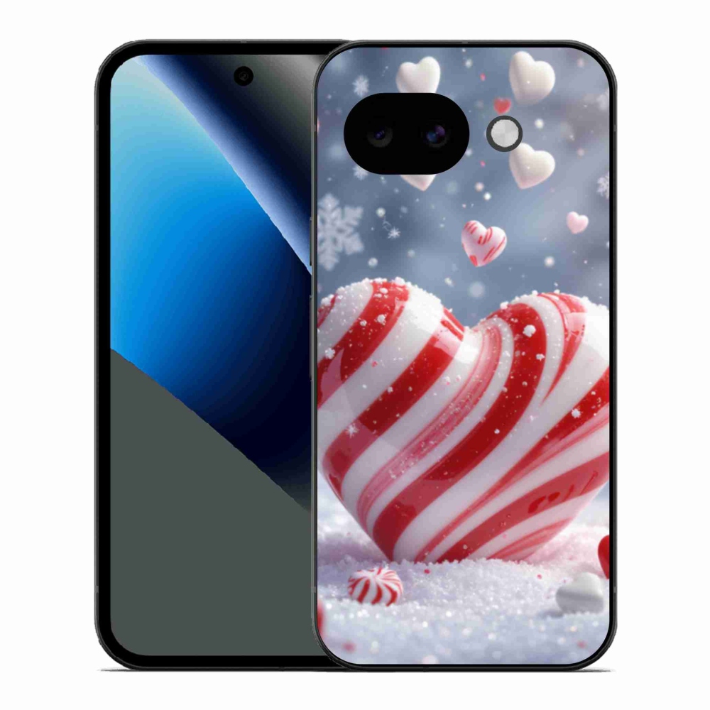 Gél borítás mmCase a Google Pixel 10a készülékhez - édes szívecske