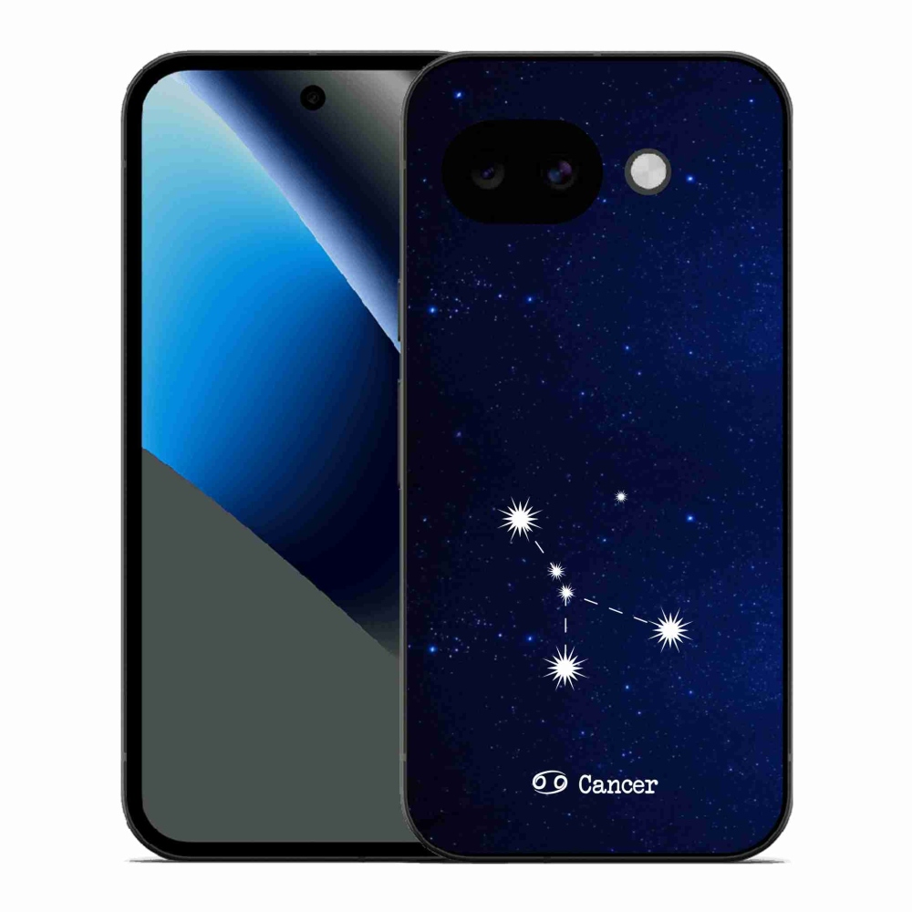 Gél borítás mmCase a Google Pixel 10a számára - csillagkép Rák