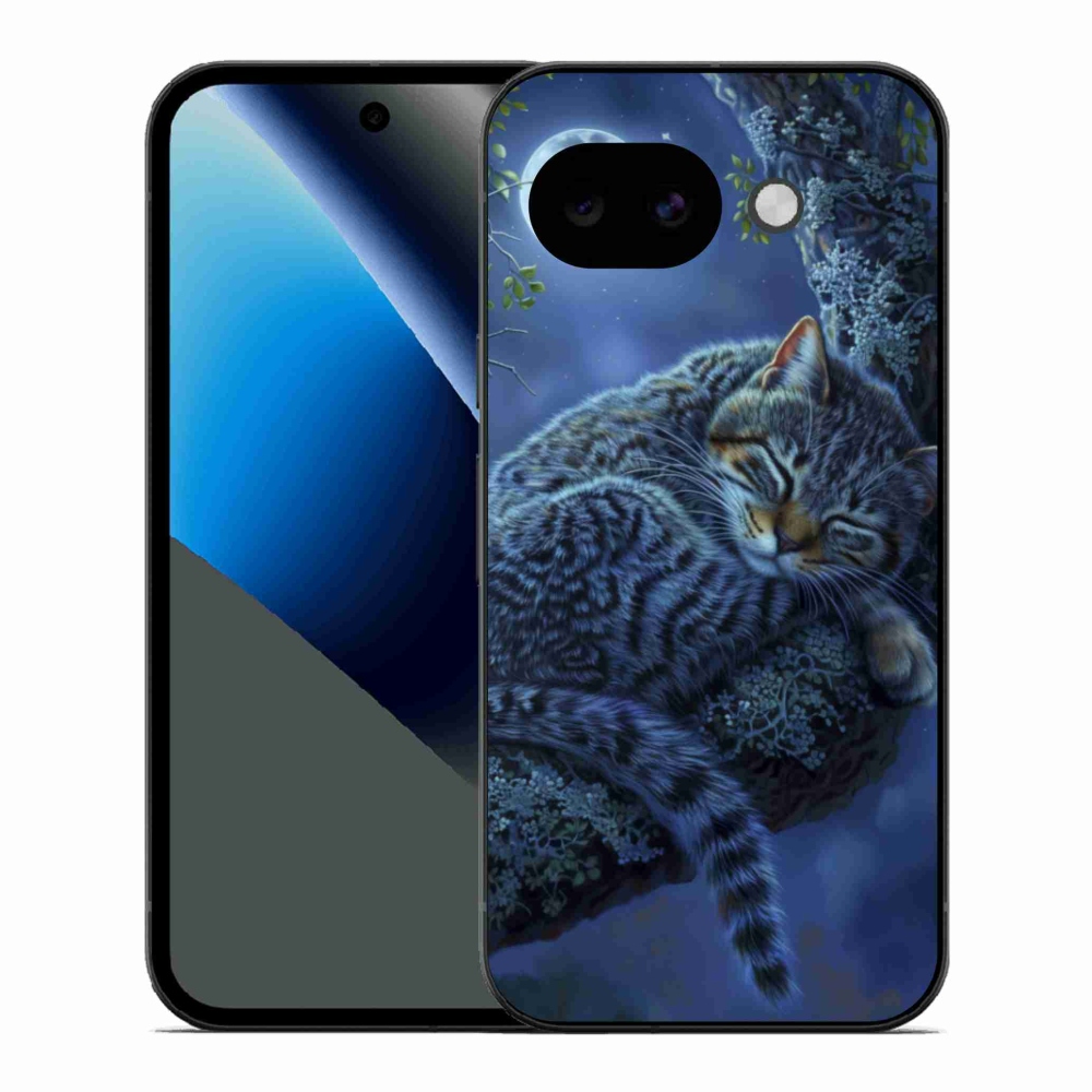 Gél borítás mmCase a Google Pixel 10a számára - alvó macska