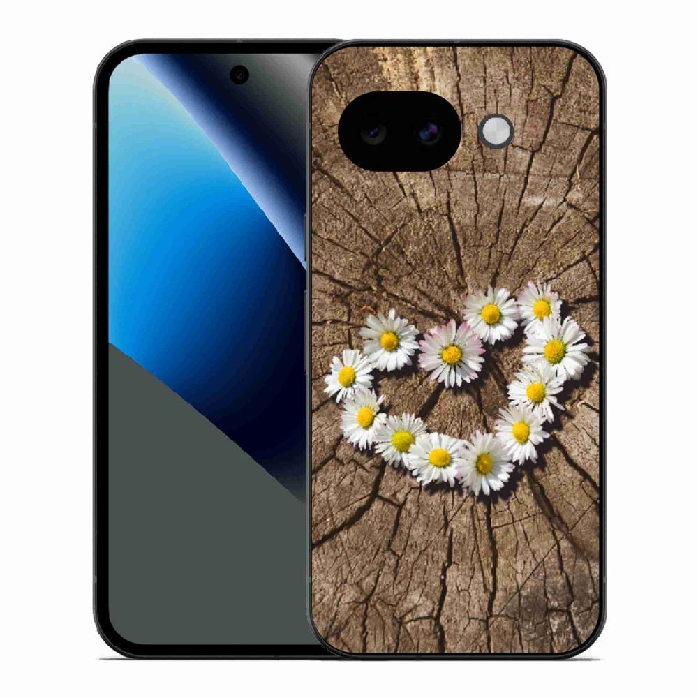 Gél borítás mmCase a Google Pixel 10a készülékhez - Százszorszép szív